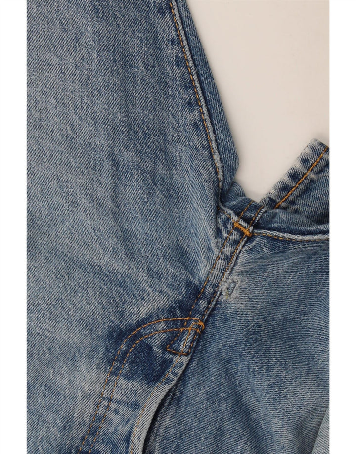 Levi's Masculino 501 Straight Jeans W34 L34 Azul Algodão