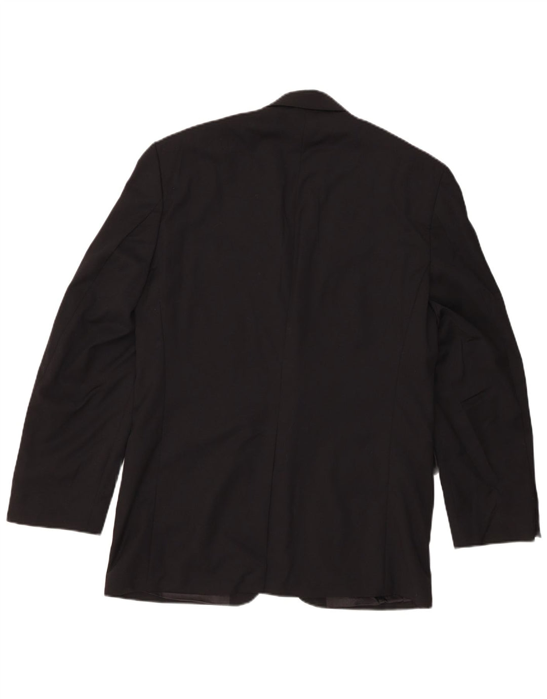 Jaqueta blazer masculina Chaps com 2 botões Reino Unido 38 lã preta média