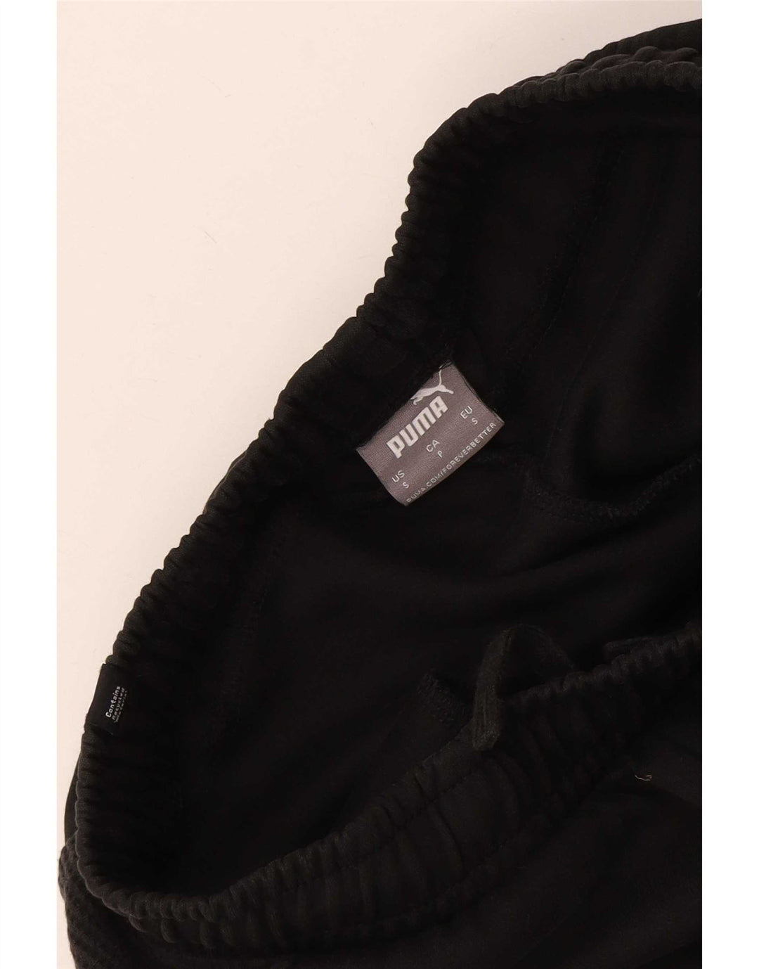 Calça de treino masculina Puma pequena preta