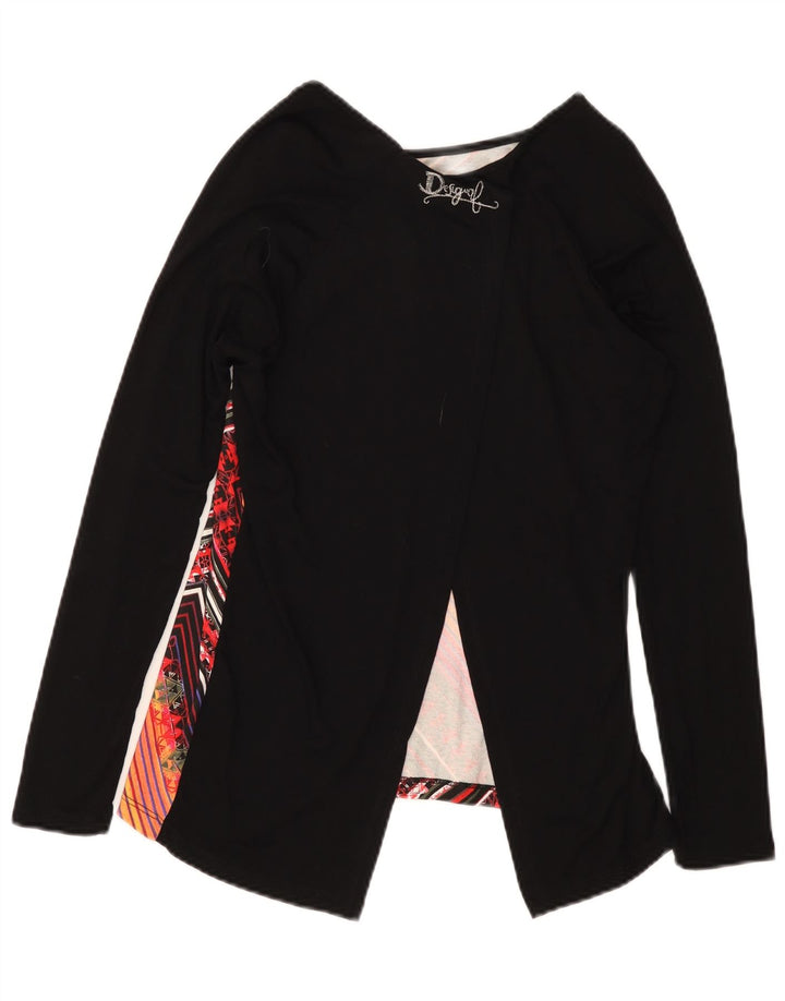 Blusa feminina DESIGUAL UK 10 pequena viscose geométrica multicolorida