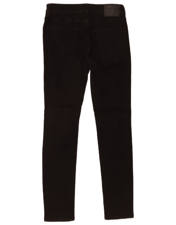 Jeans skinny masculino Jack & Jones W32 L32 algodão preto