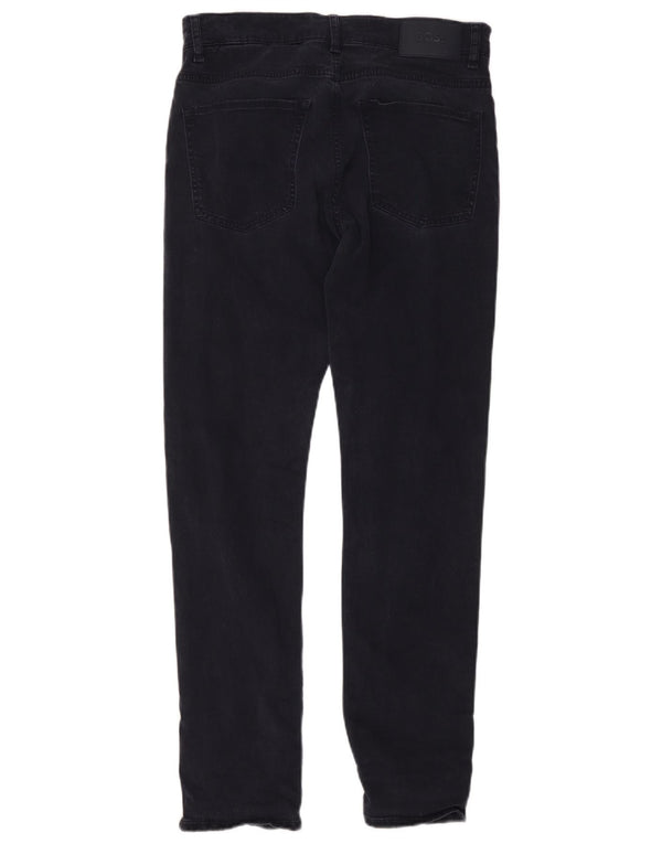 Hugo Boss Masculino Slim Jeans W31 L32 Azul Marinho Lyocell
