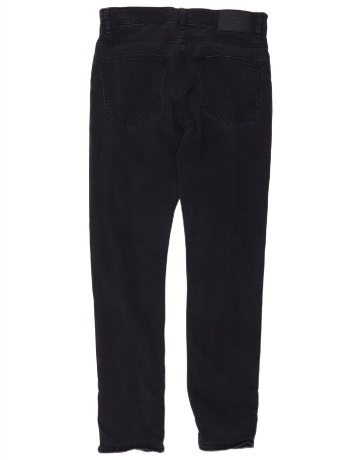 Hugo Boss Masculino Slim Jeans W31 L32 Azul Marinho Lyocell