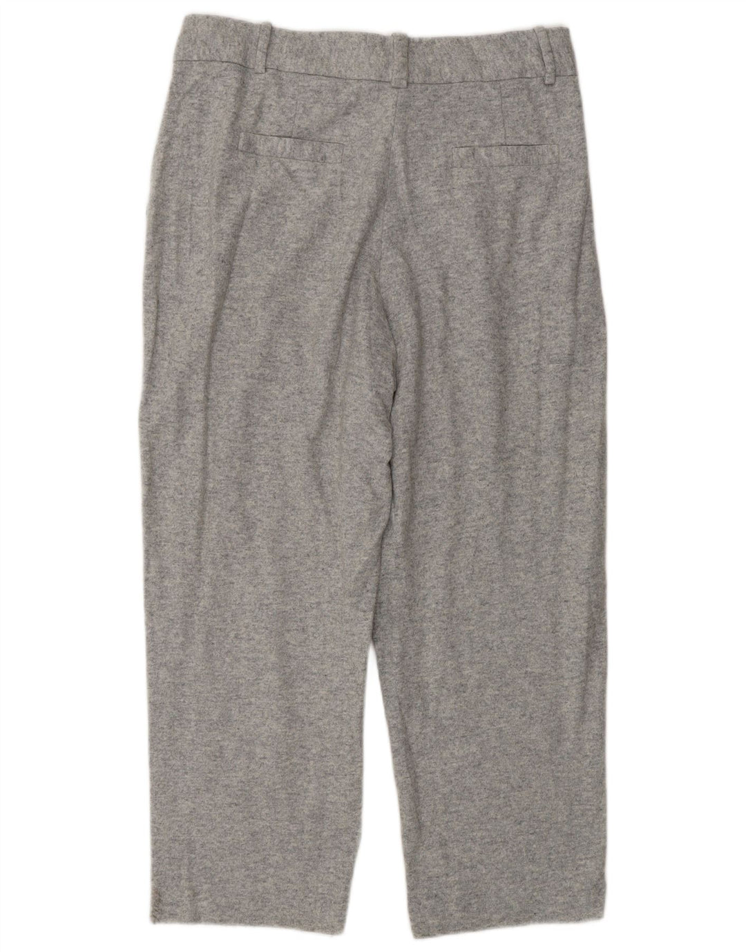 Calças curtas femininas MASSIMO DUTTI UE 42 grandes W32 L25 cinza