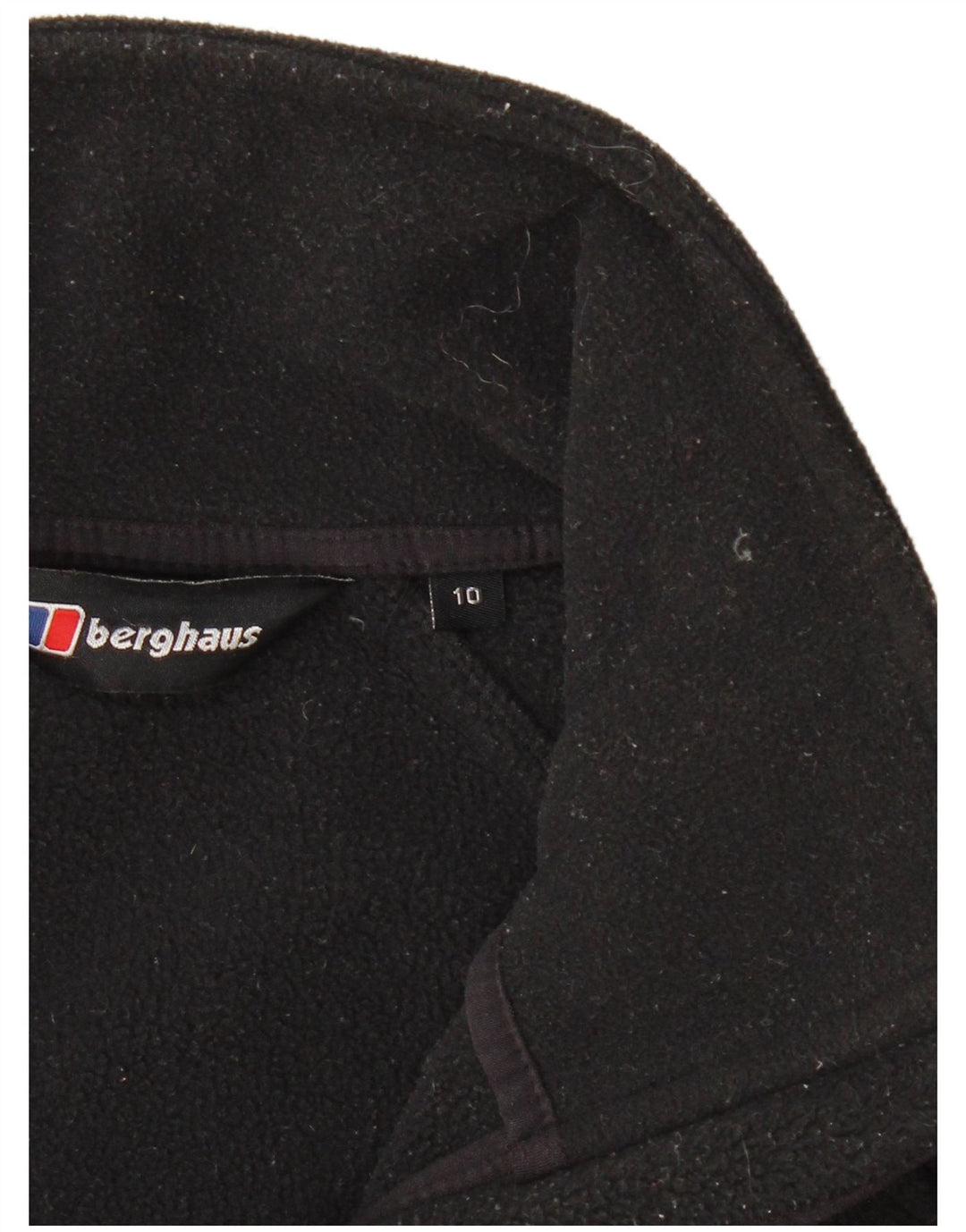 Colete de lã feminino Berghaus UK 10 pequeno preto