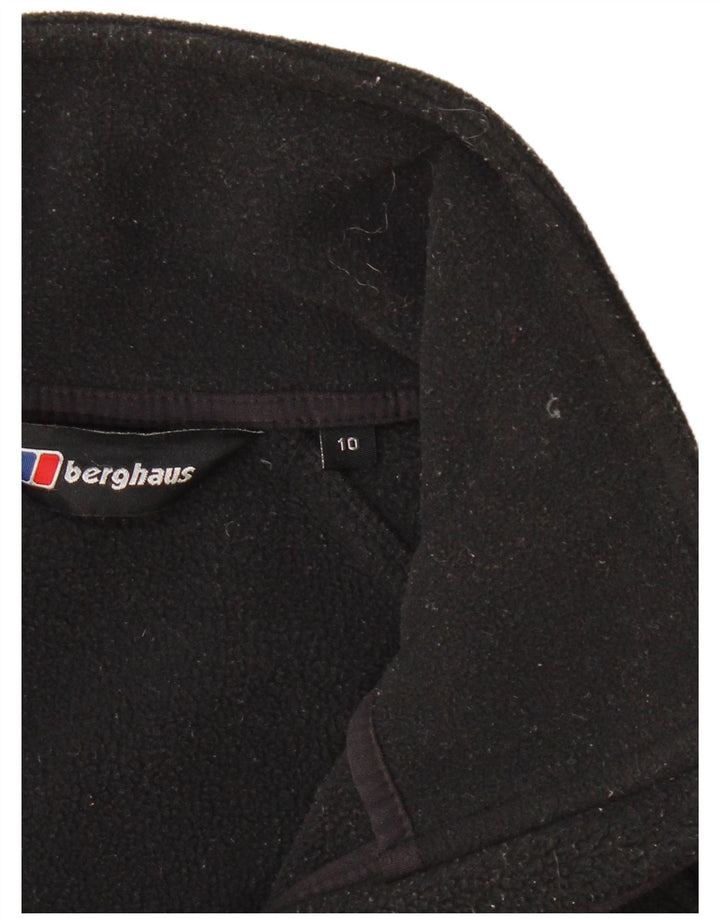 Colete de lã feminino Berghaus UK 10 pequeno preto