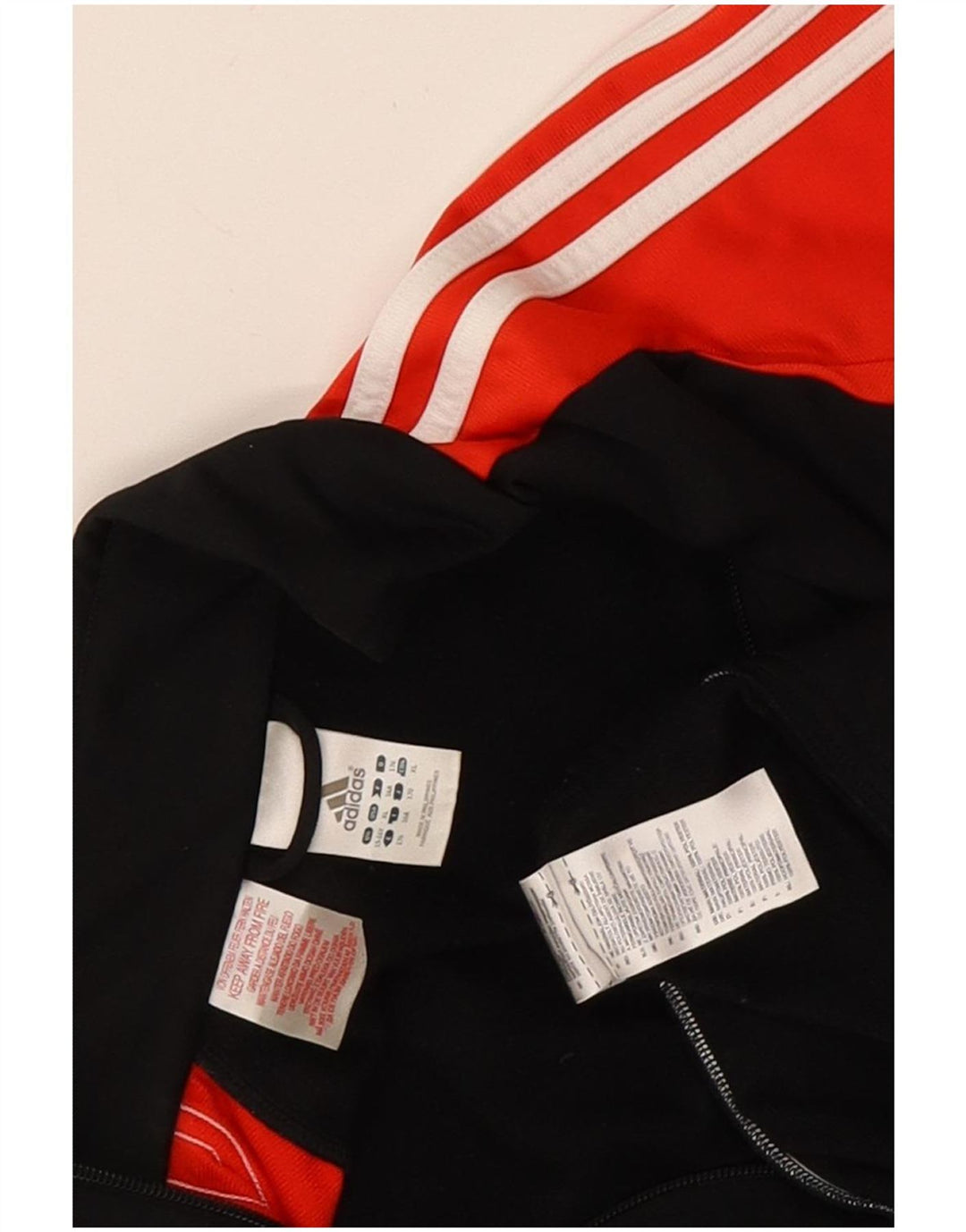 Jaqueta Adidas Meninos Treino Top 15-16 Anos Preto Colorblock Poliéster