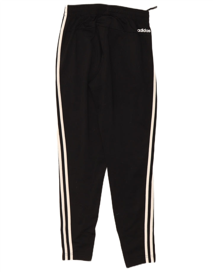 Calças de treino femininas ADIDAS UK 4/6 XS preto poliéster