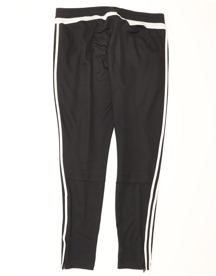 ADIDAS Mens Climalite Calças de treino Medium Black Colourblock