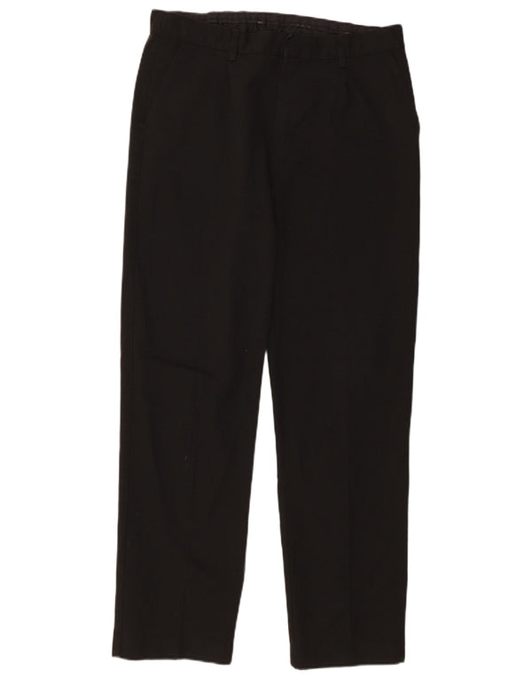 Calças Chino retas para meninos Marks & Spencer 15-16 anos W32 L29 pretas