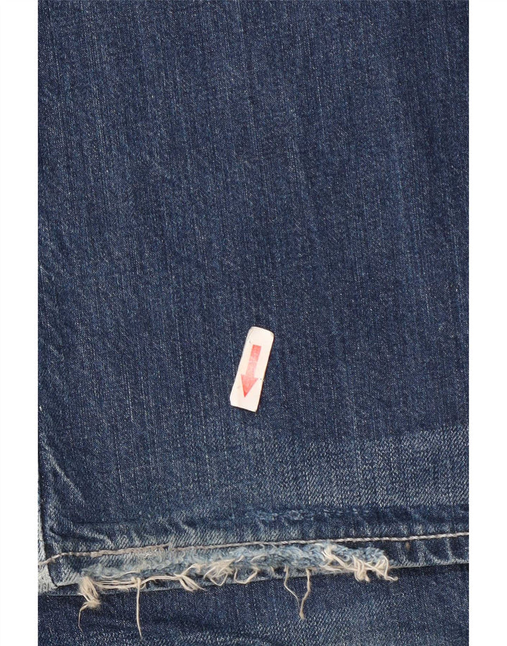 Levi's Masculino 527 Bootcut Jeans W34 L32 Azul Algodão