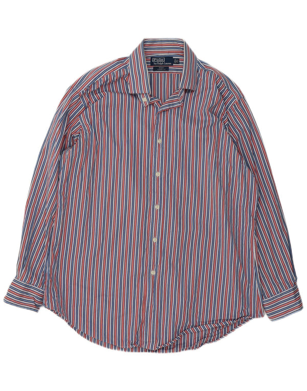 Camisa masculina POLO RALPH LAUREN Regent tamanho 16 1/2 grande multicolorida