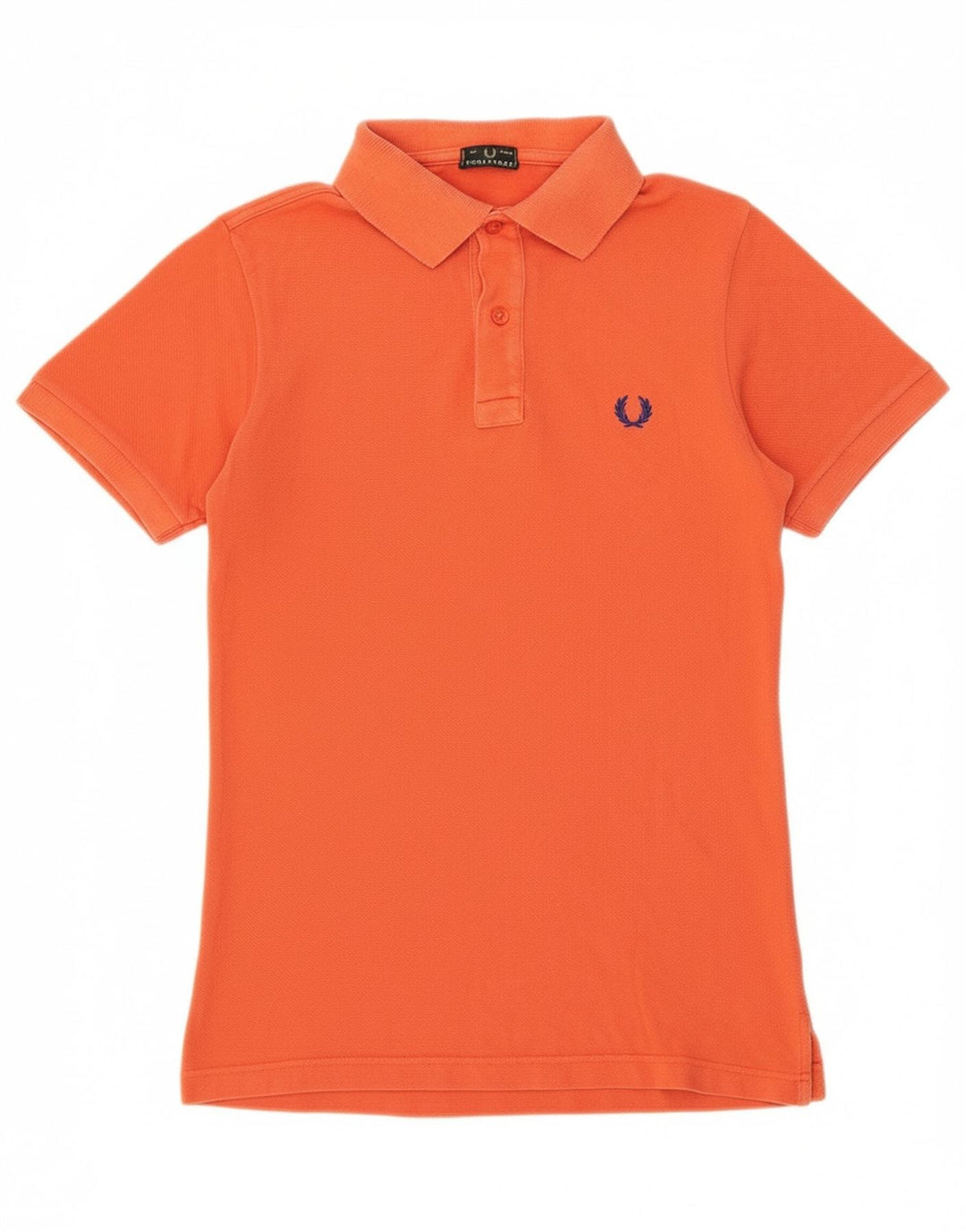 Camisa polo masculina FRED PERRY 13-14 anos algodão laranja