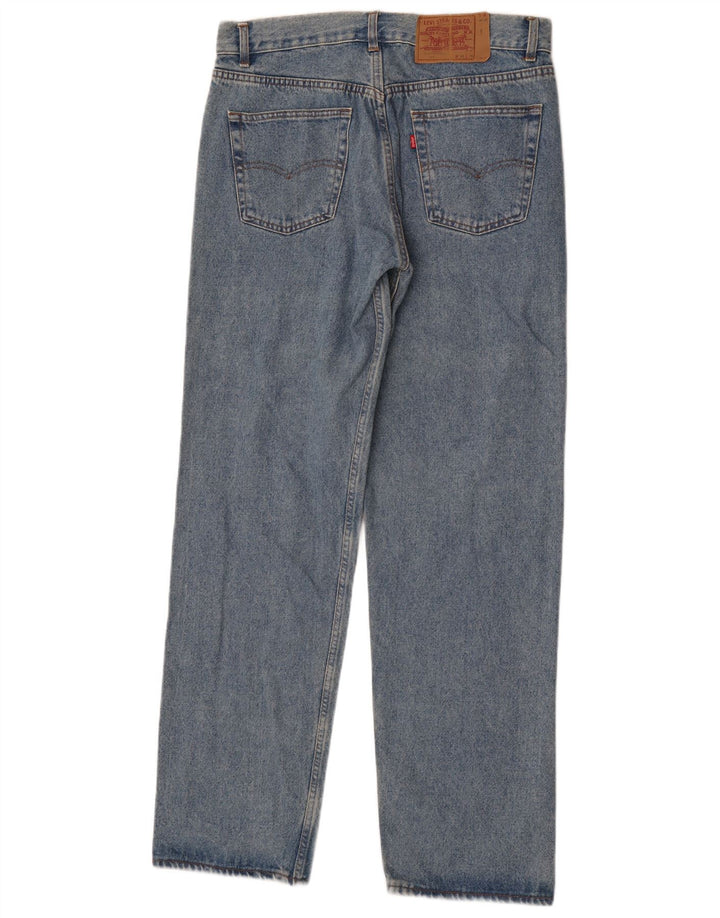 Jeans Levis 501 Straight Masculino W33 L33 Azul