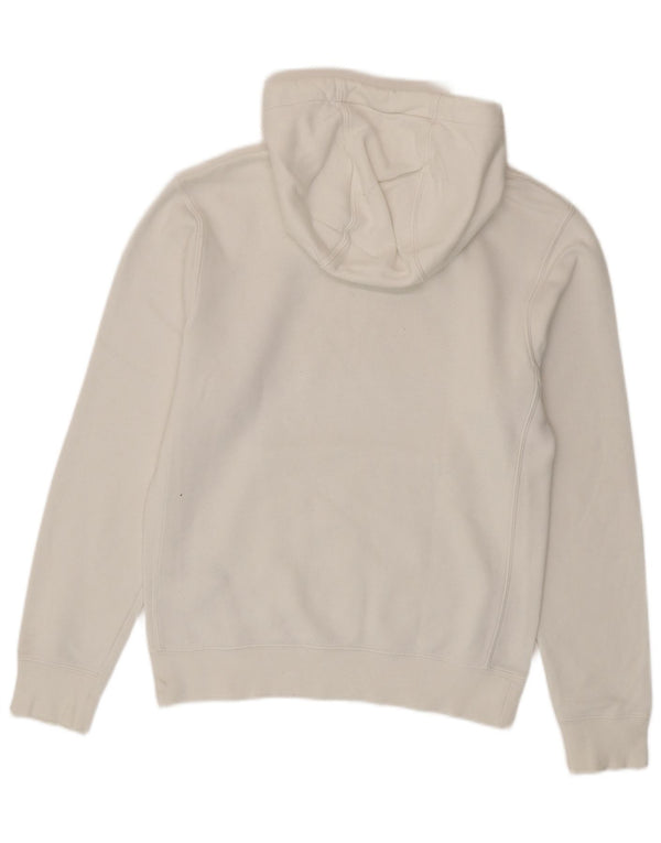 Nike Mens Hoodie Jumper XS Algodão Branco