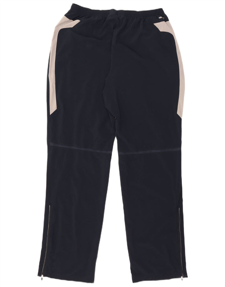 Calça de treino masculina Nike XL azul marinho colorblock poliéster