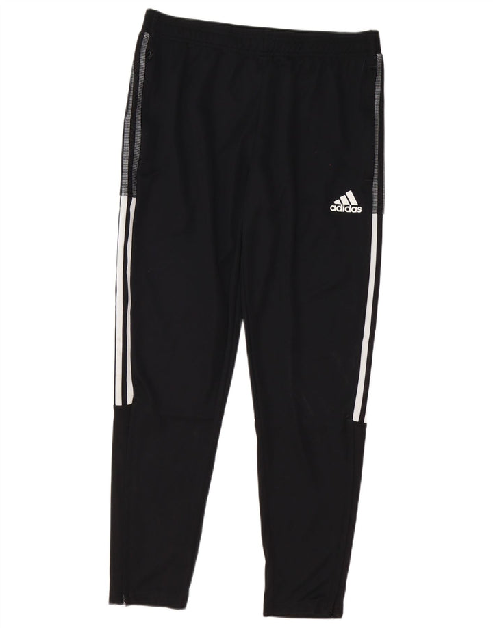 Adidas Mens Aeroready Calças de treino Joggers Grande Poliéster Preto