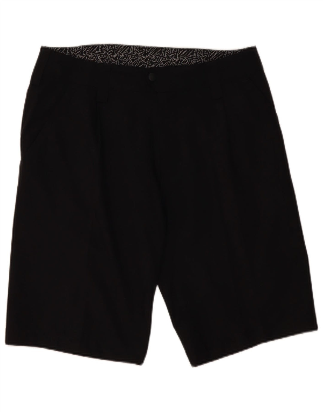 Shorts cargo masculino Nike W32 poliéster preto médio