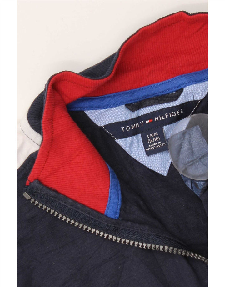 Moletom Tommy Hilfiger Meninos 15-16 Anos Grande Azul Marinho