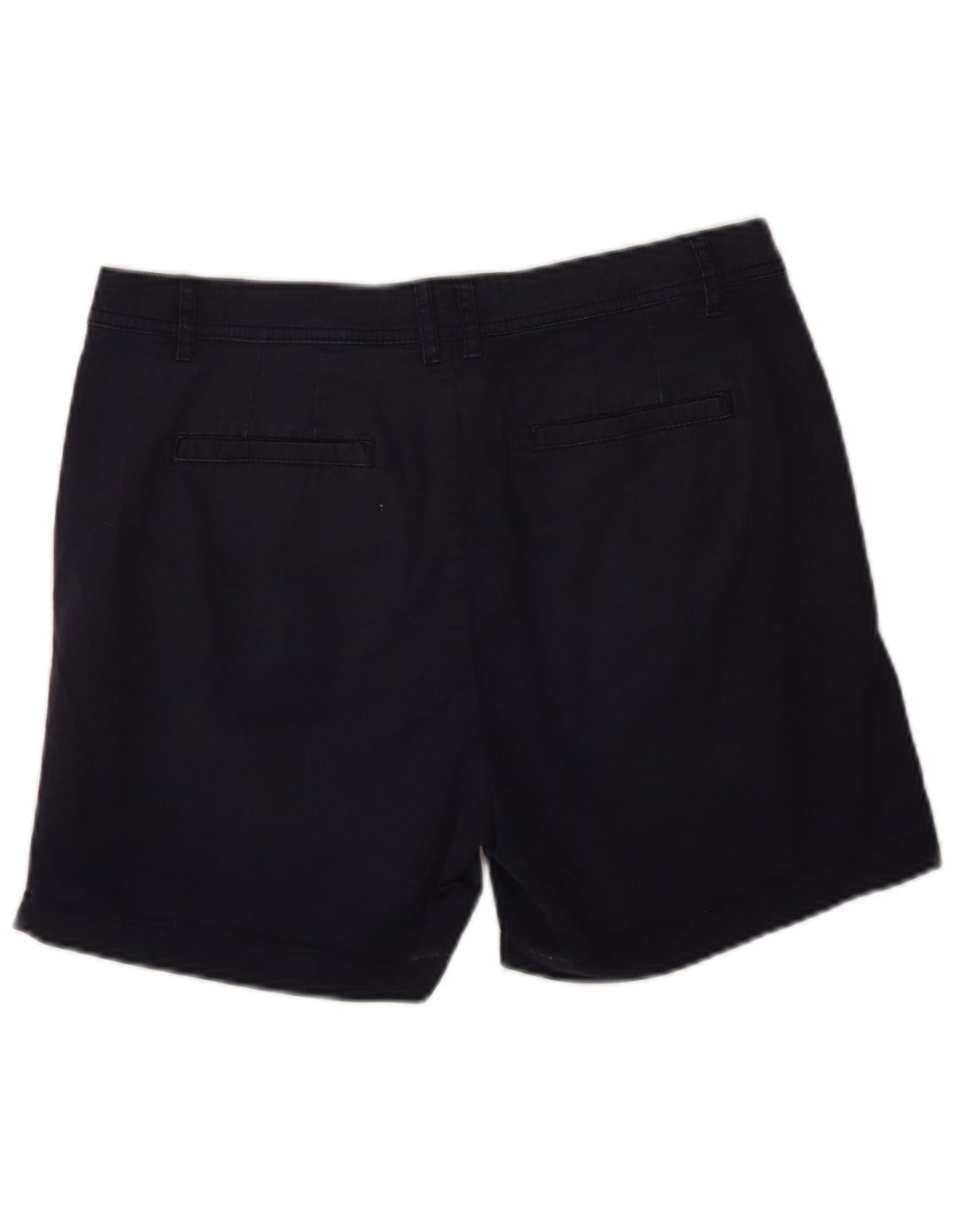 Shorts Chino Feminino Fat Face Padstow Regular UK 12 Médio W32 L5 Azul Marinho