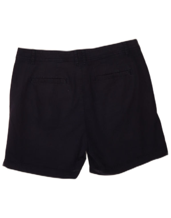 Shorts Chino Feminino Fat Face Padstow Regular UK 12 Médio W32 L5 Azul Marinho