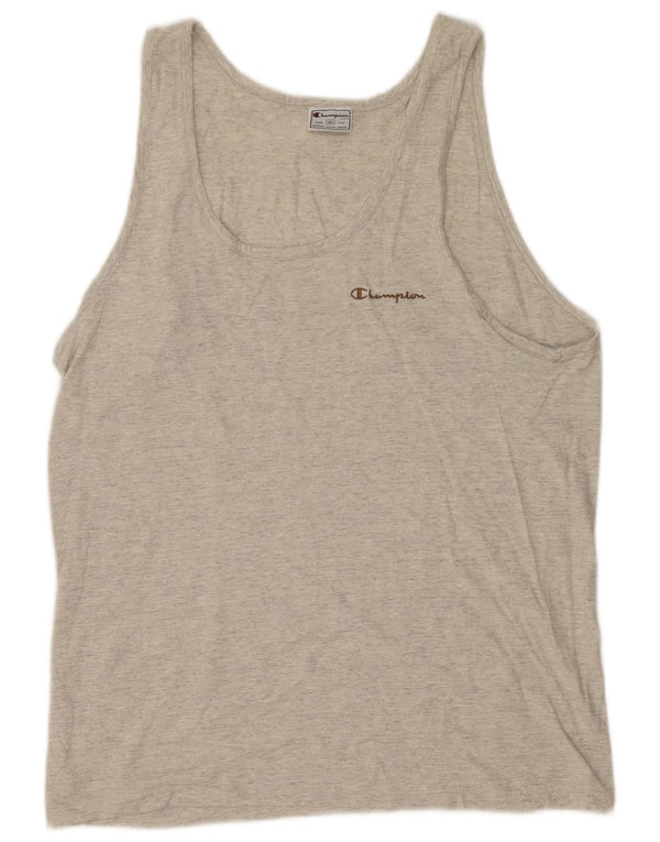 Colete masculino Champion 2XL cinza manchado
