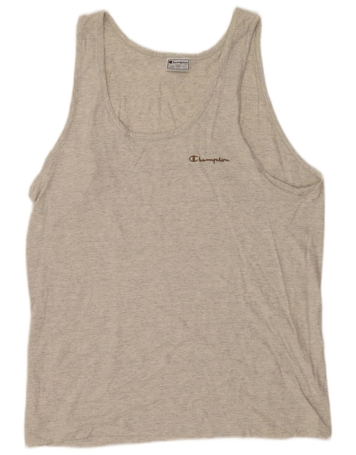 Colete masculino Champion 2XL cinza manchado