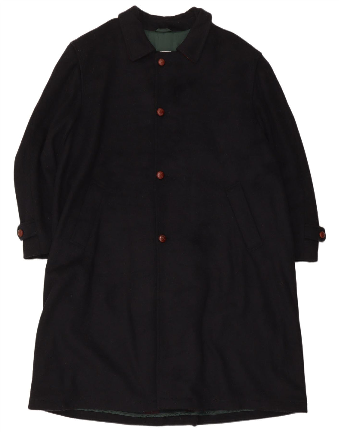 Sobretudo masculino ETON BLUES IT 54 2XL lã azul marinho