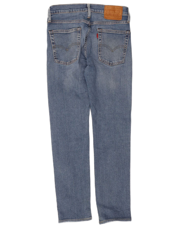 Calça jeans feminina Levi's 510 skinny W28 L27 azul algodão