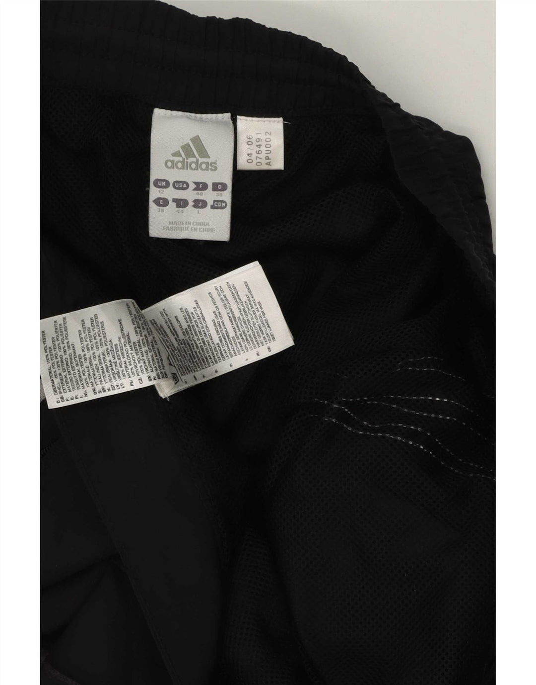Calça Adidas Feminina Clima Proof UK 12 Médio Preto Poliéster