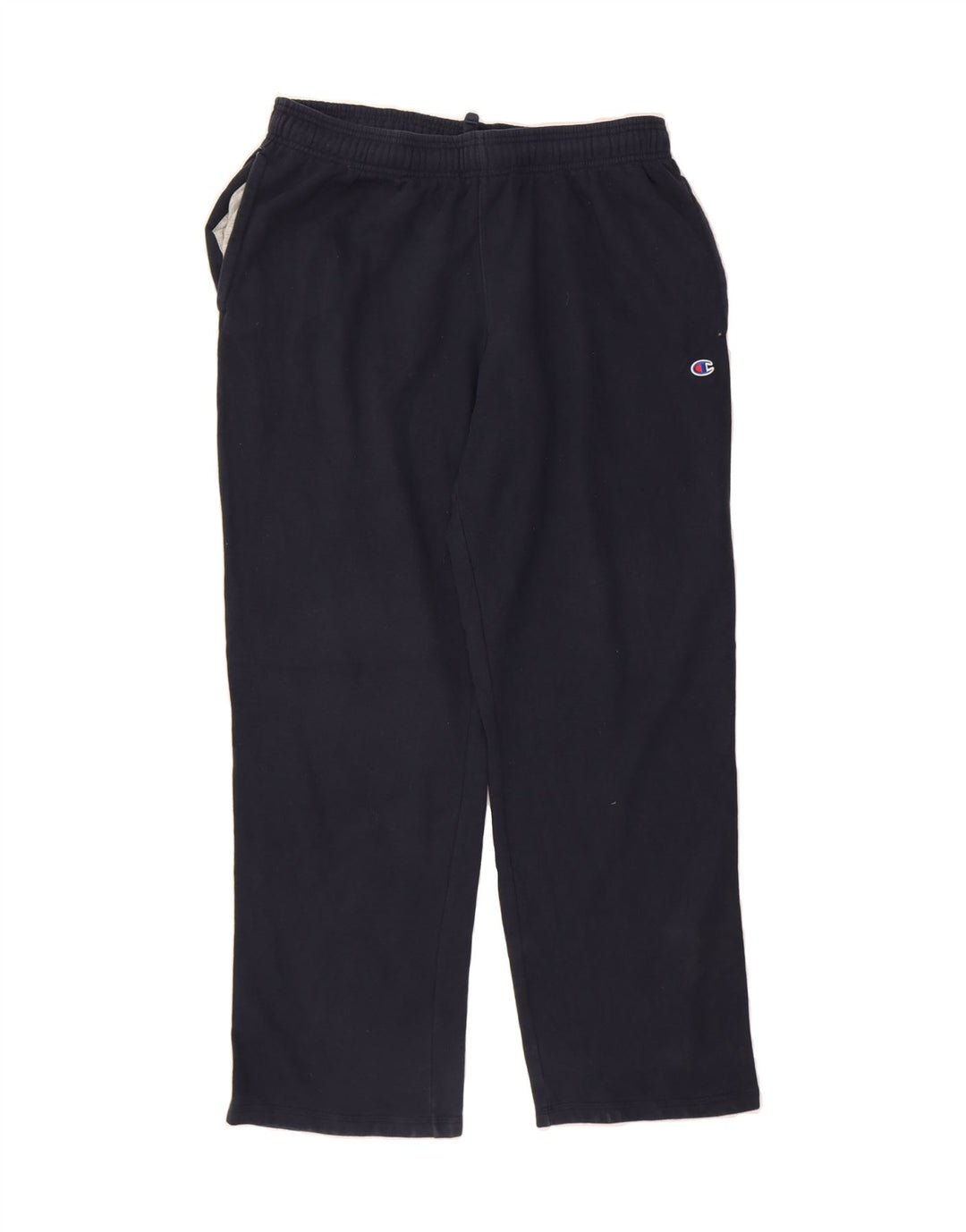 CHAMPION Mens Tracksuit Trousers XL Navy Blue Cotton Vintage Champion and Second-Hand Champion from Messina Hembry 