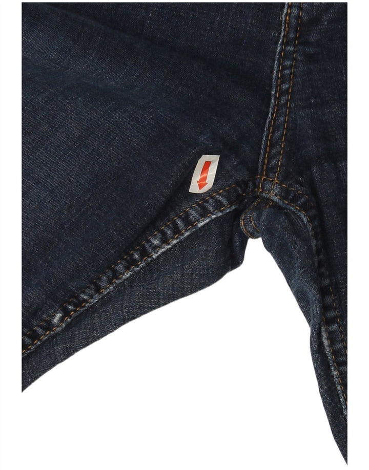 Jeans feminino Topshop largo W26 L29 algodão azul