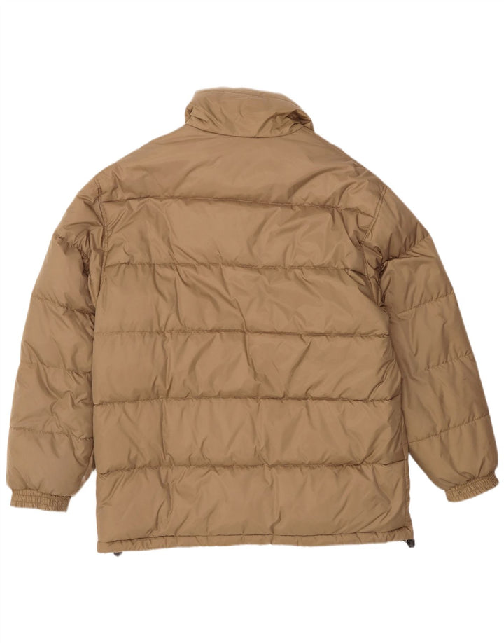 Jaqueta acolchoada masculina Le Frog UK 40 grande poliamida bege