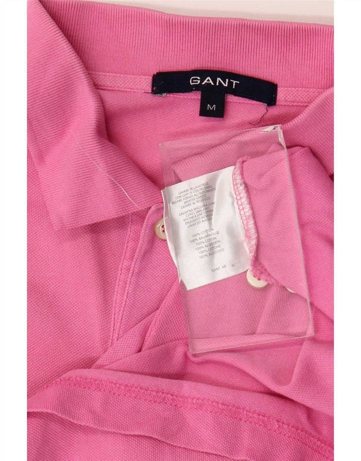 Camisa polo masculina Gant médio algodão rosa
