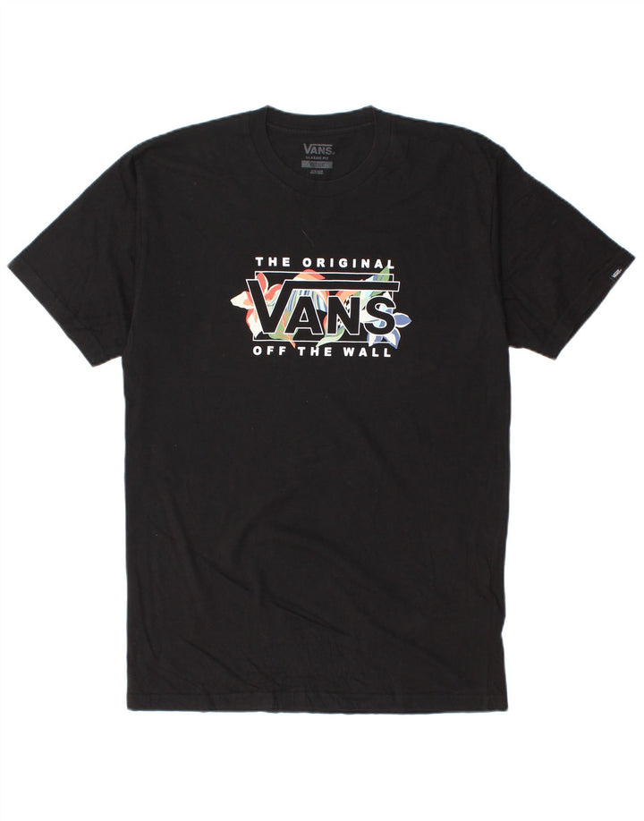 Camiseta Vans Masculina Classic Fit Graphic Top Médio Algodão Preto