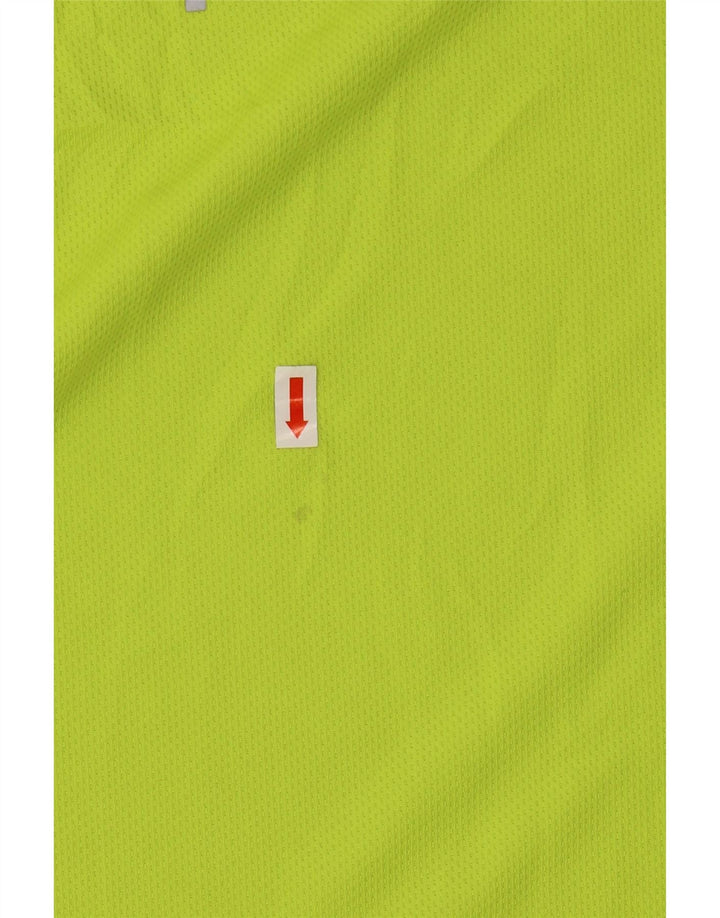 Camiseta masculina Asics Top verde médio poliéster