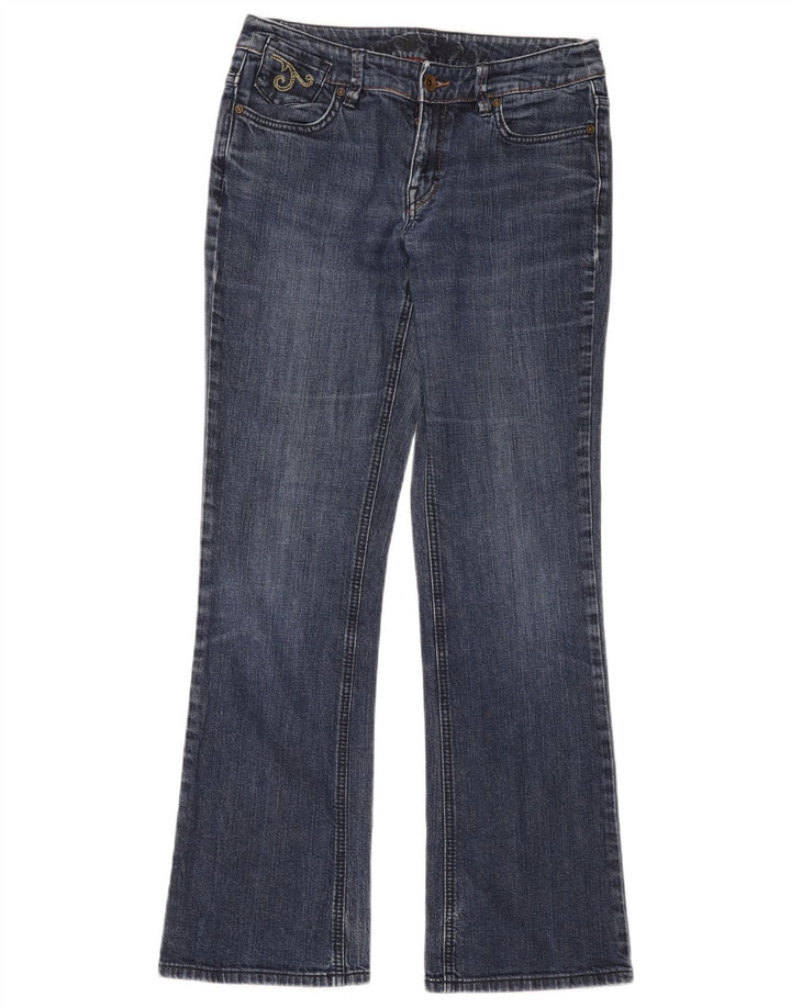 Calça jeans feminina Esprit Bootcut W32 L30 azul algodão