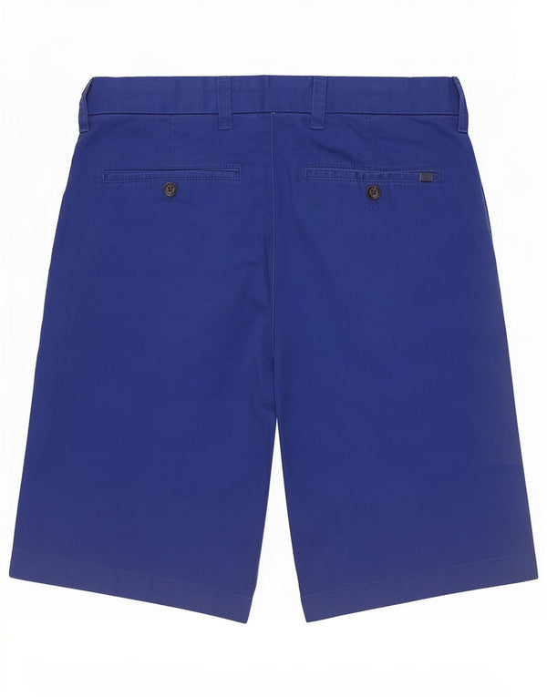 Shorts Chino masculino Marks & Spencer médio W30 algodão azul