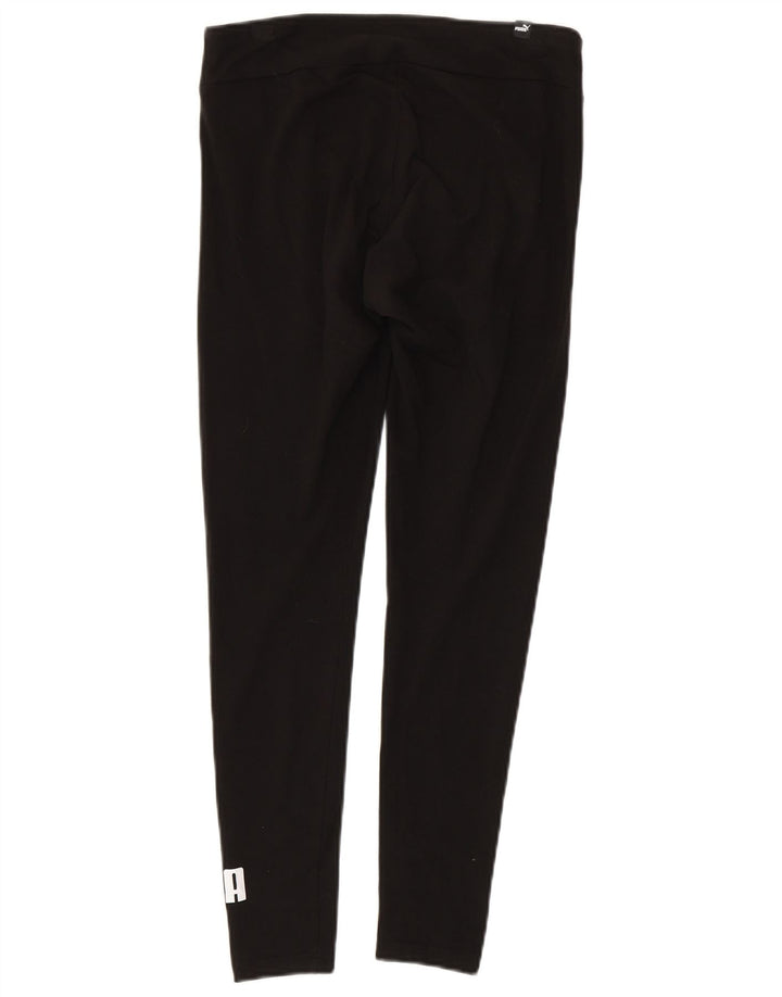 Leggings Puma Feminino UK 14 Médio Algodão Preto