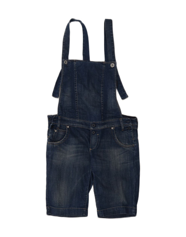 Macacão feminino Meltin' Pot jeans W31 algodão azul marinho médio