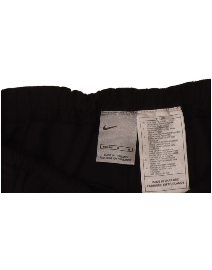 Nike Womens Tracksuit Trousers US 8/10 Medium Black Polyester