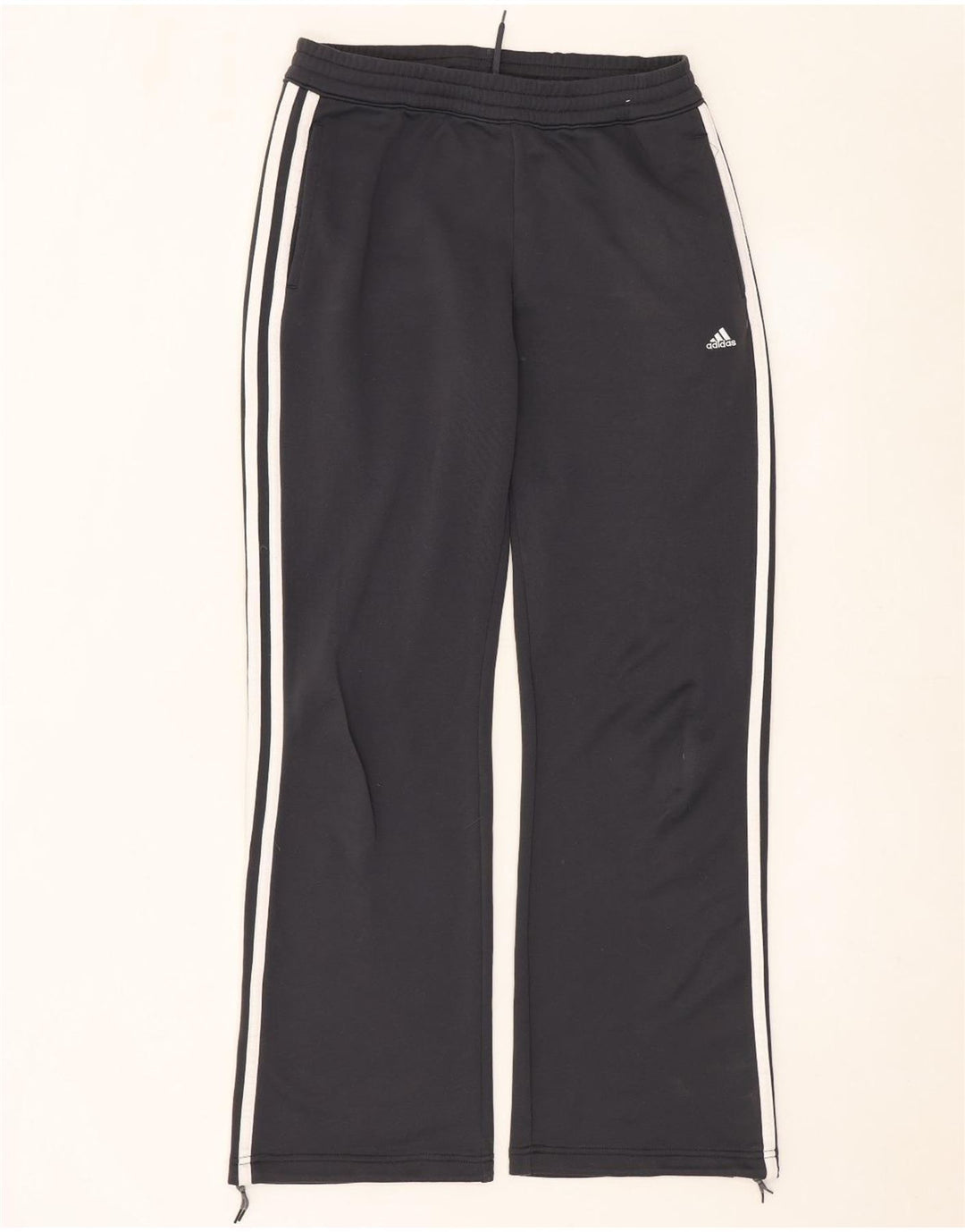 Calça de treino feminina Adidas UK 12 poliéster cinza médio