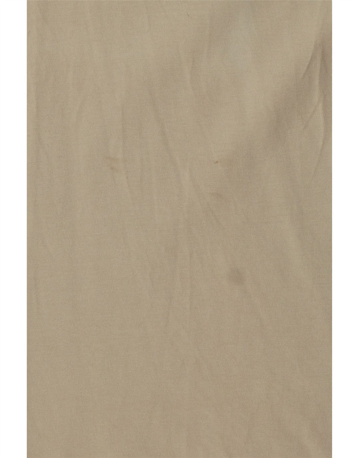 Camiseta masculina Adidas grande algodão bege