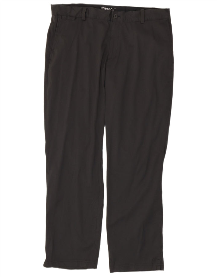 Calça Nike Masculina Dri Fit Straight Chino W35 L30 Poliéster Preto