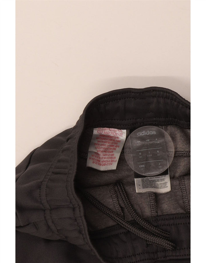 ADIDAS Meninos Calças de Treino Joggers 9-10 Anos Cinza Algodão