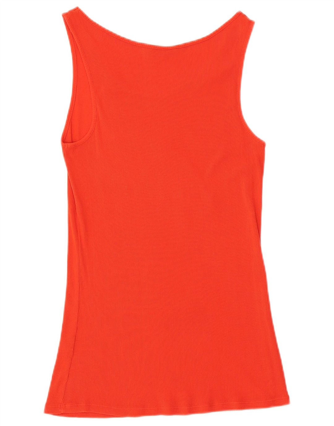 Guess Womens Graphic Vest Top UK 12 Médio Vermelho