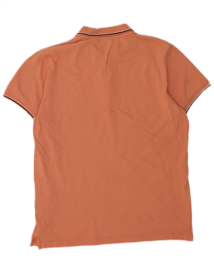 Camisa polo masculina diesel grande laranja