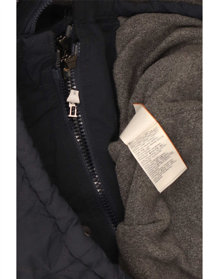 Jaqueta corta-vento masculina Superdry The Windcheater UK 38 azul marinho médio