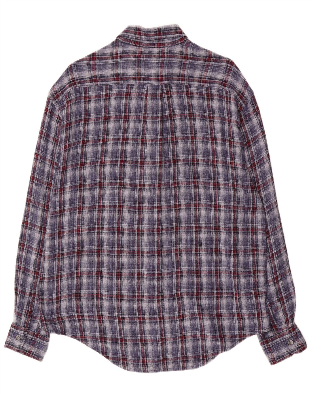 Camisa masculina de flanela Calvin Klein Jeans grande xadrez azul