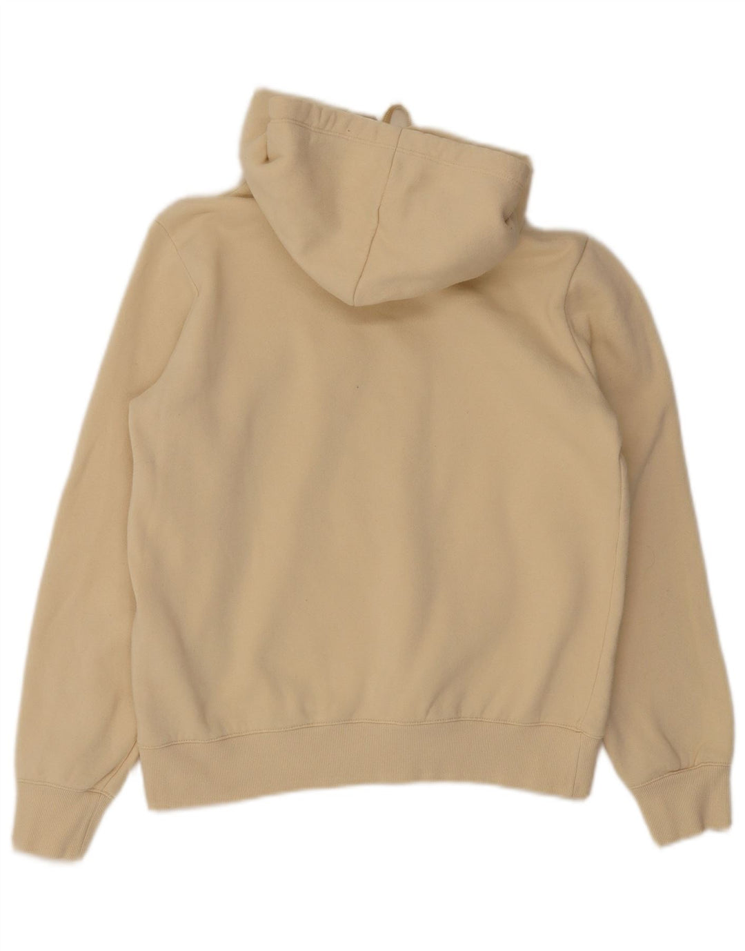 Jumper com capuz gráfico masculino Champion médio algodão amarelo
